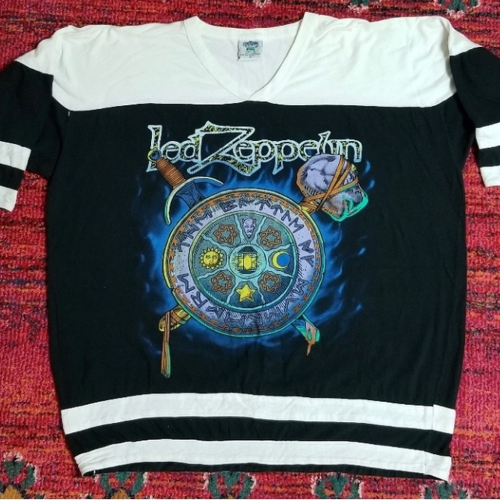 Vintage Led Zeppelin winterland jersey sz XL